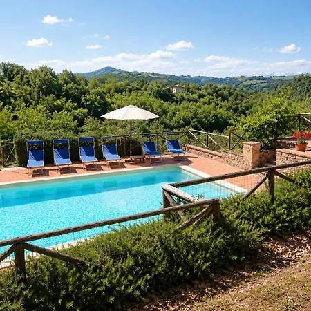 Villa Il Rigogolo - Private Pool - 10 Guests - Panoramic Marche Hills Sant'Angelo in Pontano
