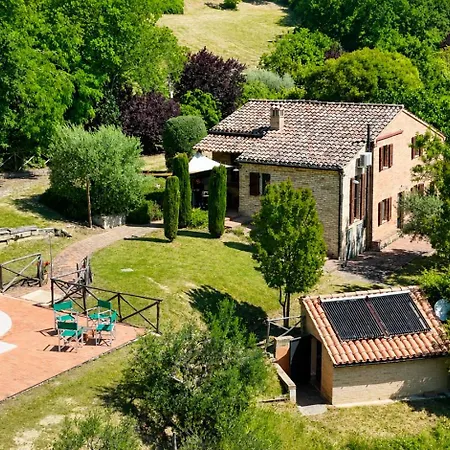 Il Rigogolo - Private Pool - 10 Guests - Panoramic Marche Hills Villa