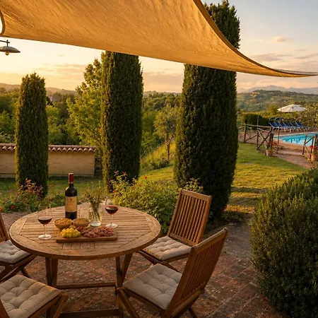 Villa Il Rigogolo - Private Pool - 10 Guests - Panoramic Marche Hills Sant'Angelo in Pontano