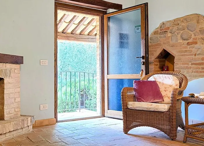 빌라 Il Rigogolo With Private Pool In The Hills Of Marche *